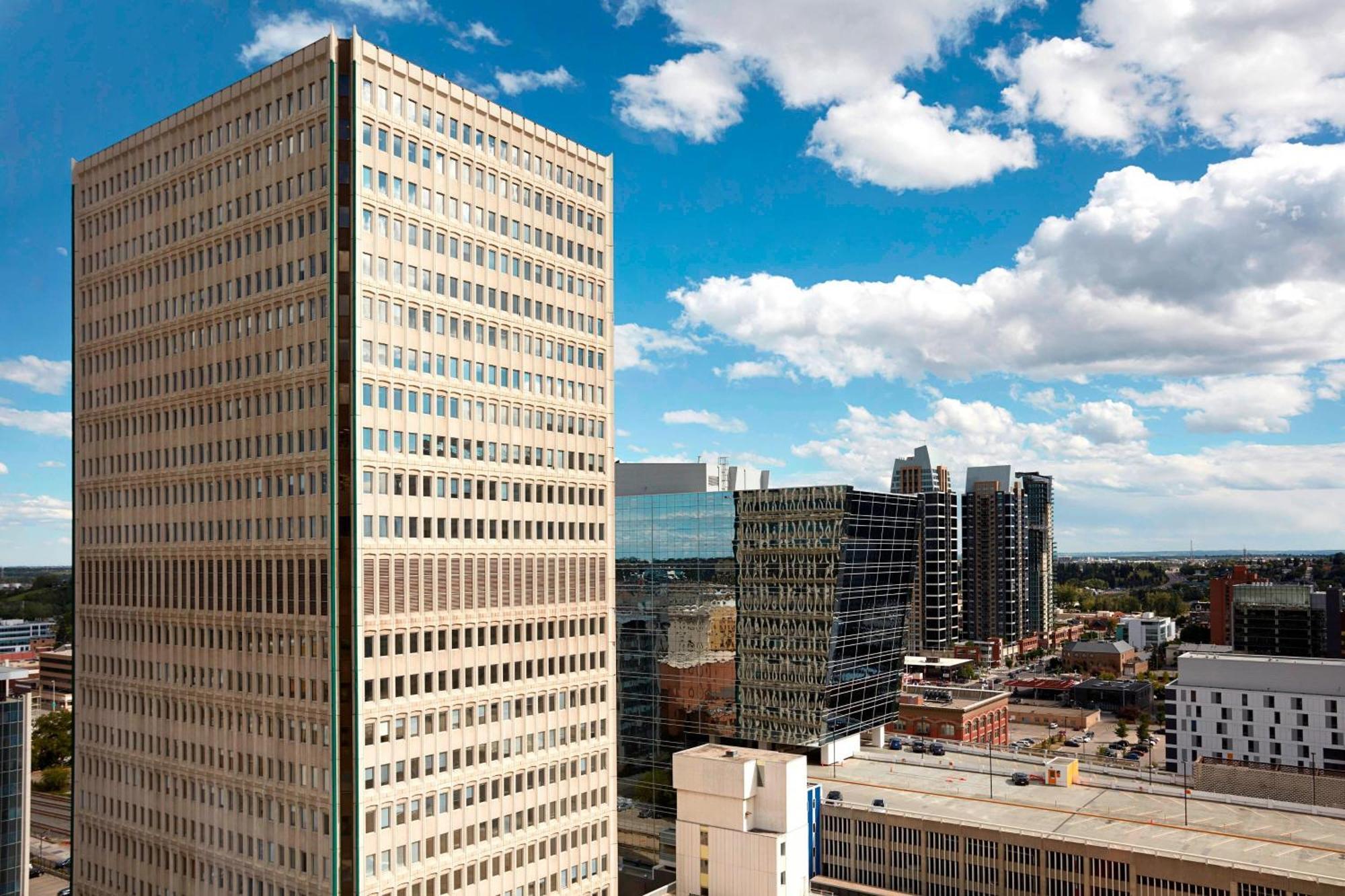 Calgary Marriott Downtown Hotel Eksteriør billede